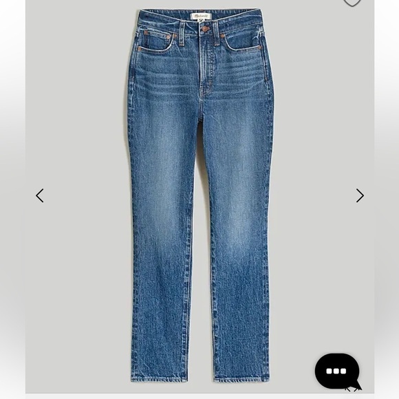 Madewell Curvy Perfect Vintage Jeans 24 0 NWT - Picture 2 of 10